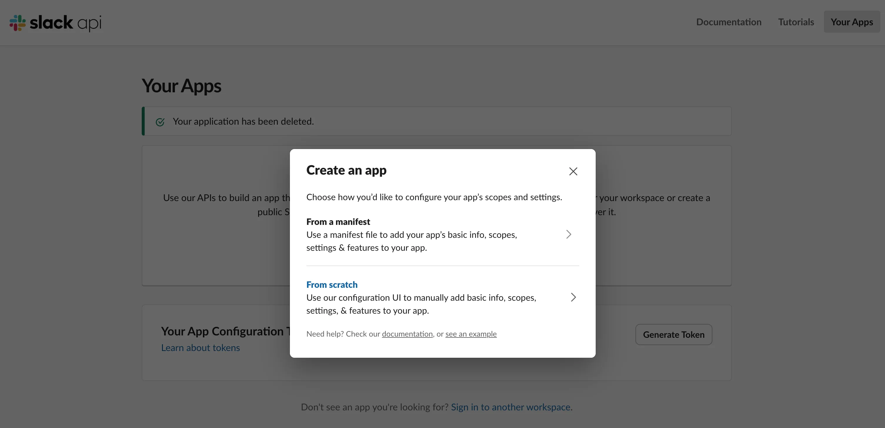 Create Slack App