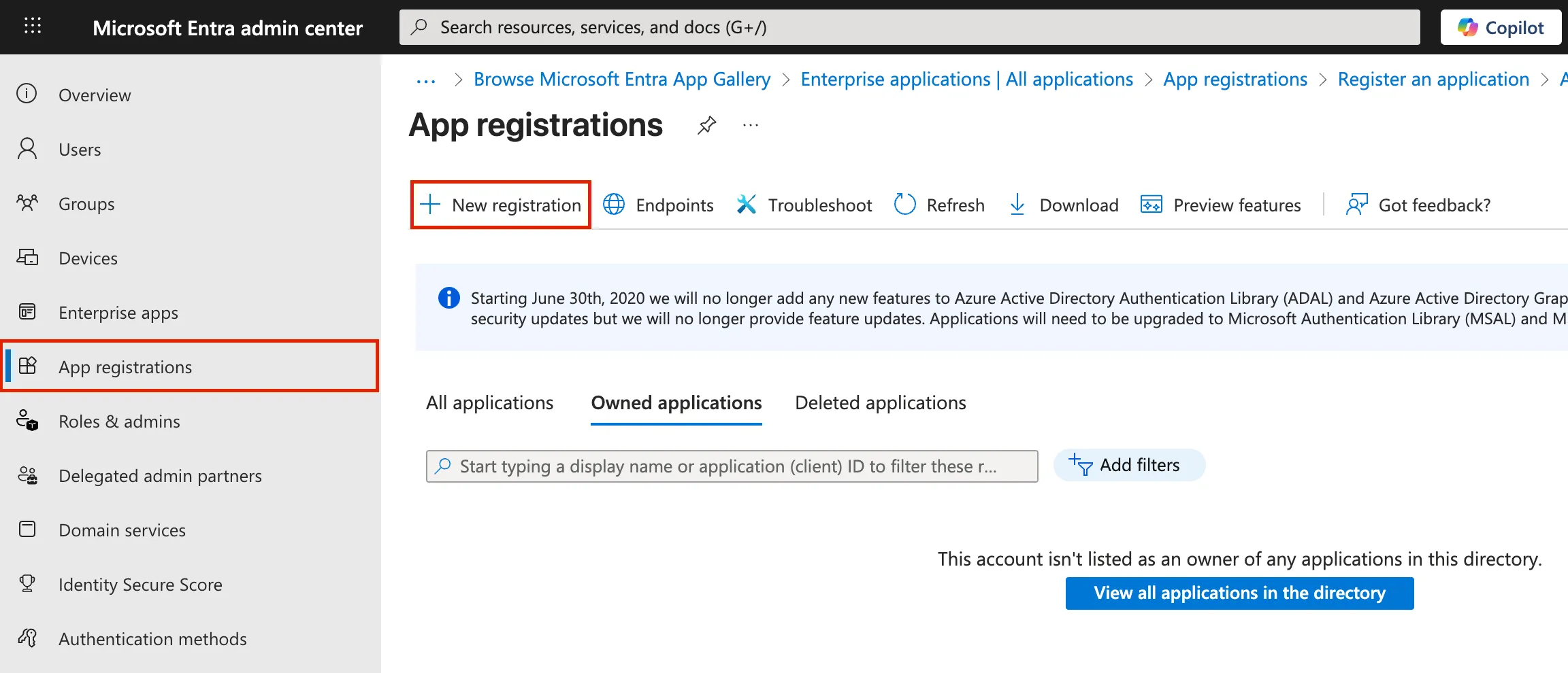 Create Application